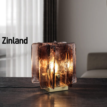 Brass wall lamp