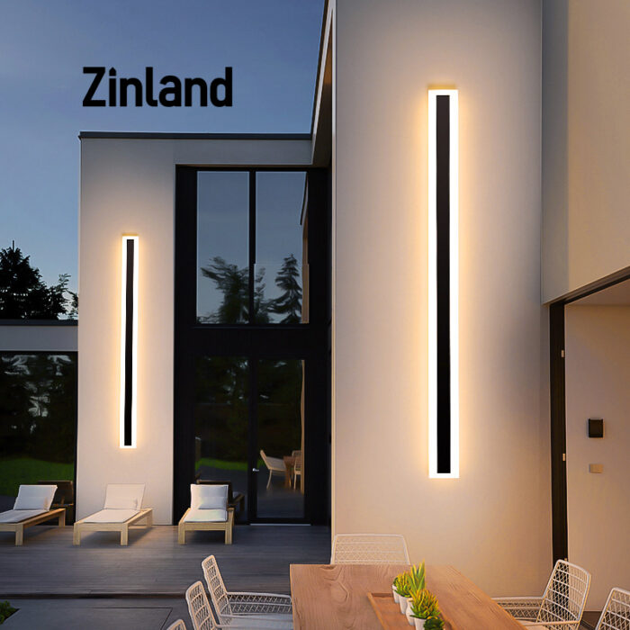 Outdoor waterproof wall lamp